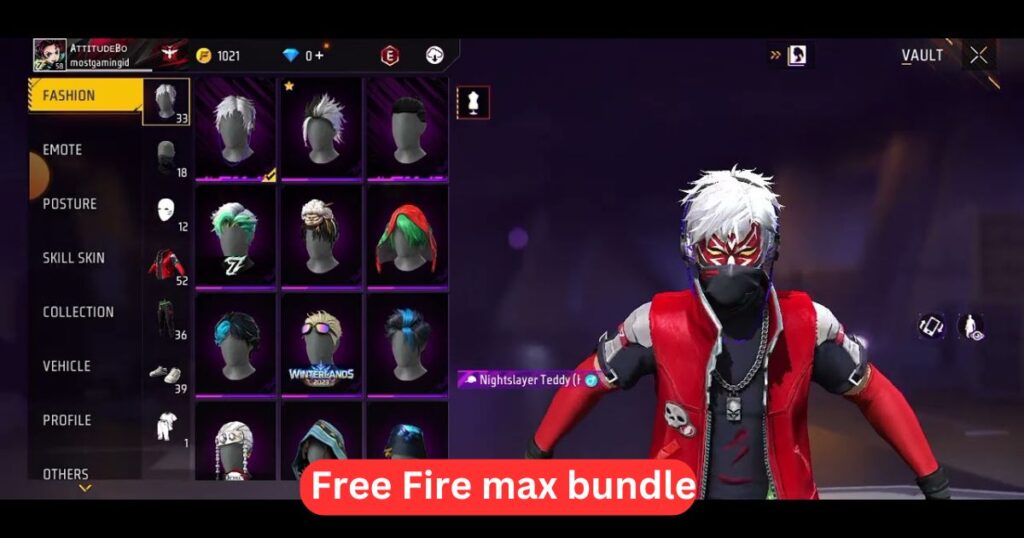 Free Fire max bundle